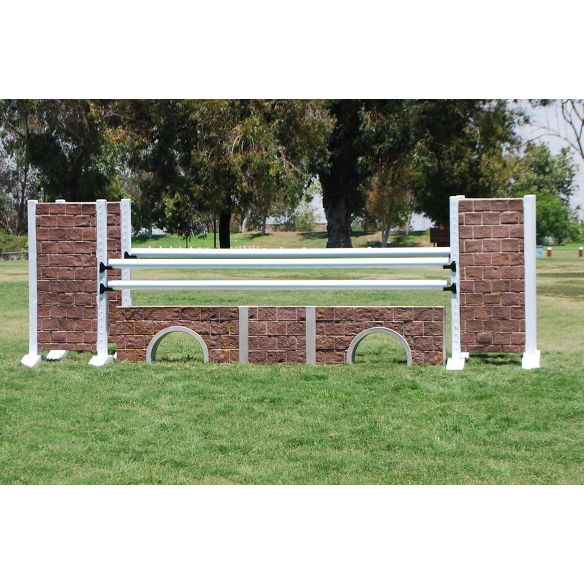 Burlingham Sports Stone Culvert Wall - Set of 2