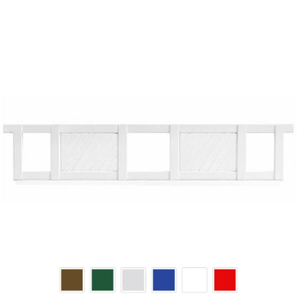 Burlingham Sports Two-Panel Solid Color Gate