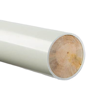 Burlingham Sports 8-ft Solid White Perfect Poles