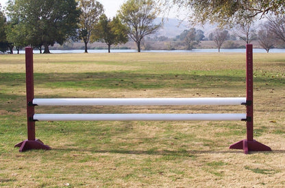 Burlingham Sports 8-ft Solid White Perfect Poles