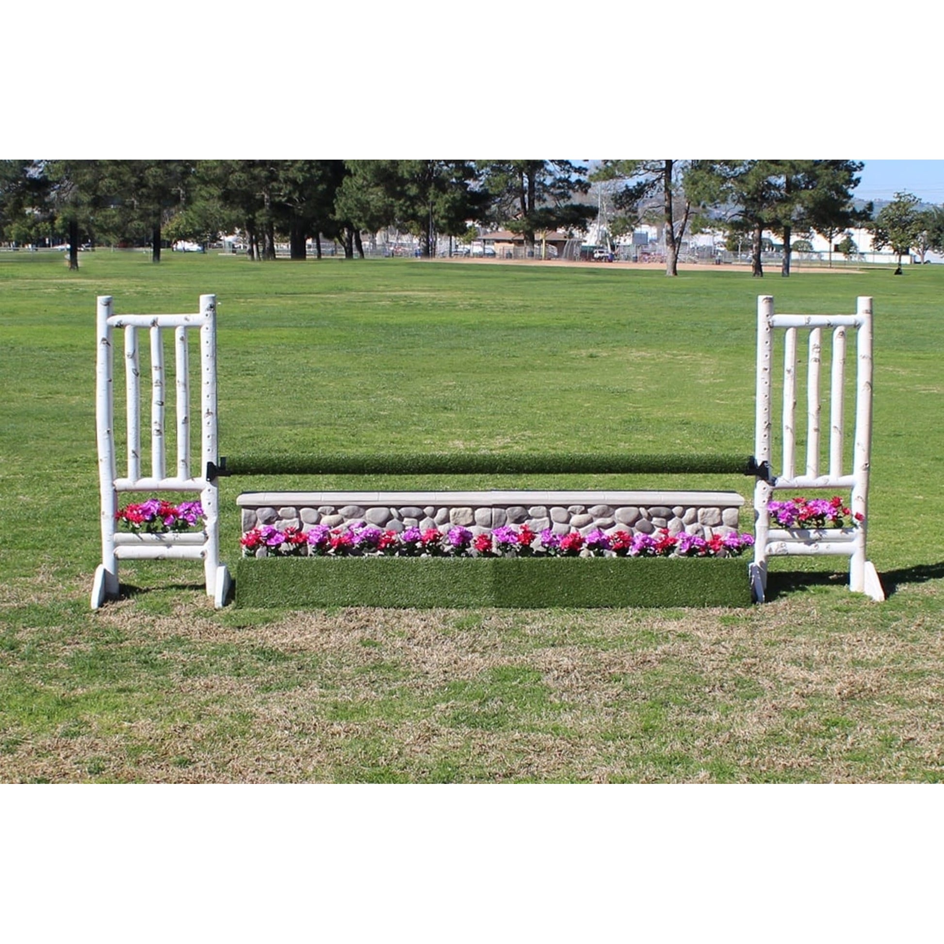 Burlingham Sports 10 Ft Natures Jump Poles - Set of 4