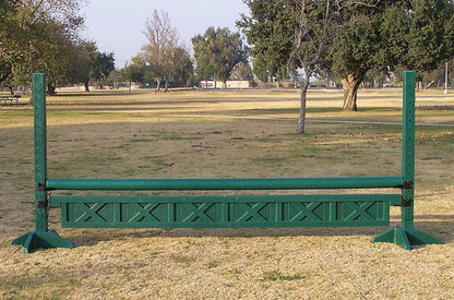 Burlingham Sports Solid Color Jump Poles - Set of 4
