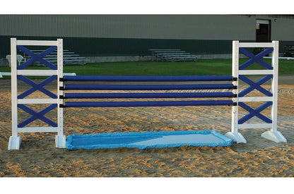 Burlingham Sports Solid Color Jump Poles - Set of 4