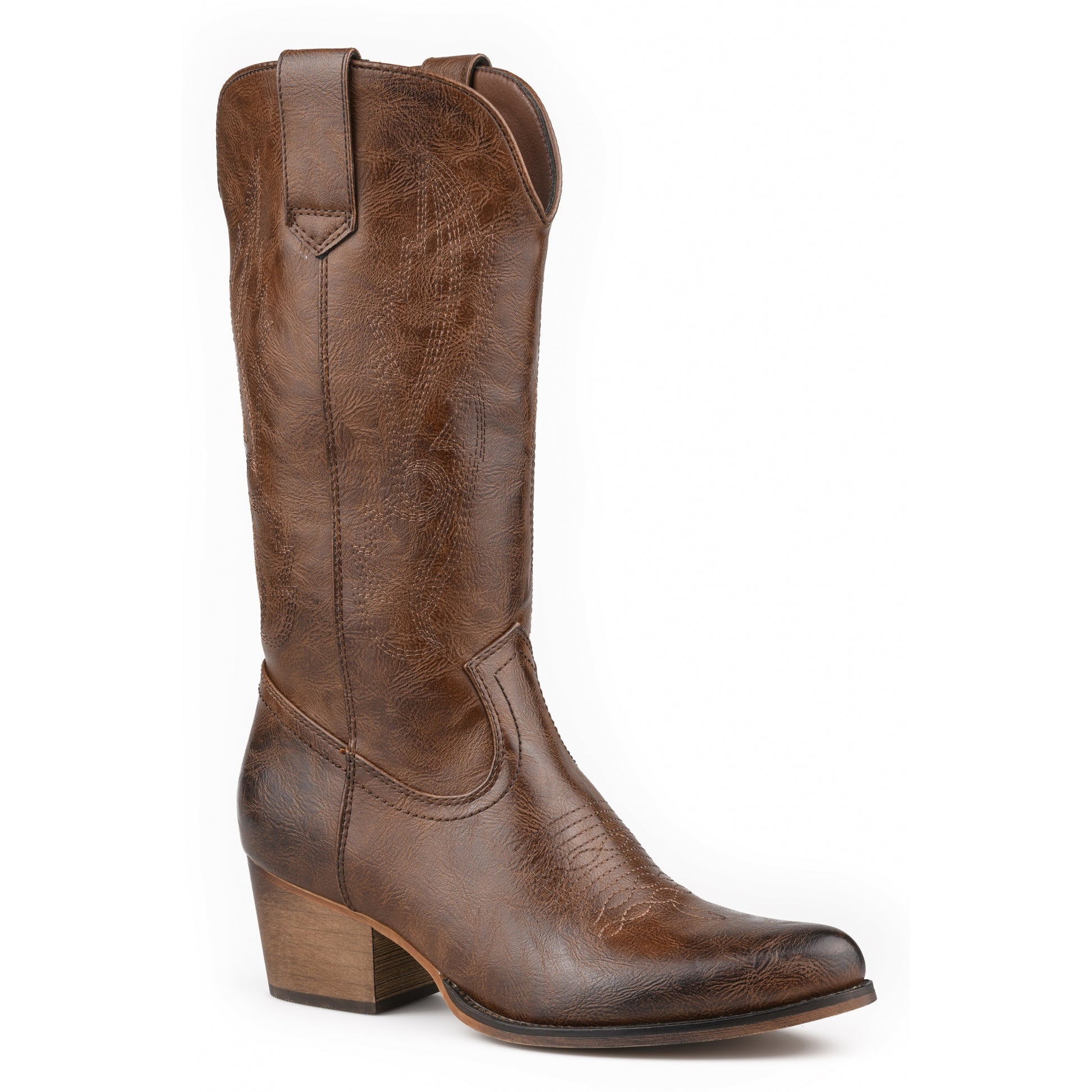 Roper Ladies Faux Leather Western Boots