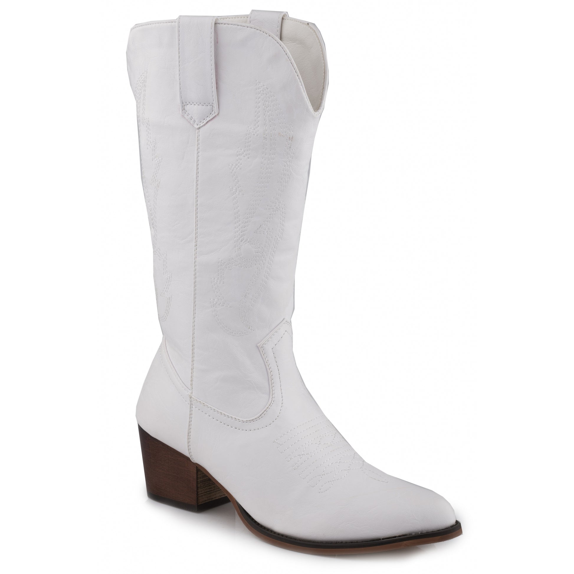 Roper Ladies Smooth Faux Leather Boots