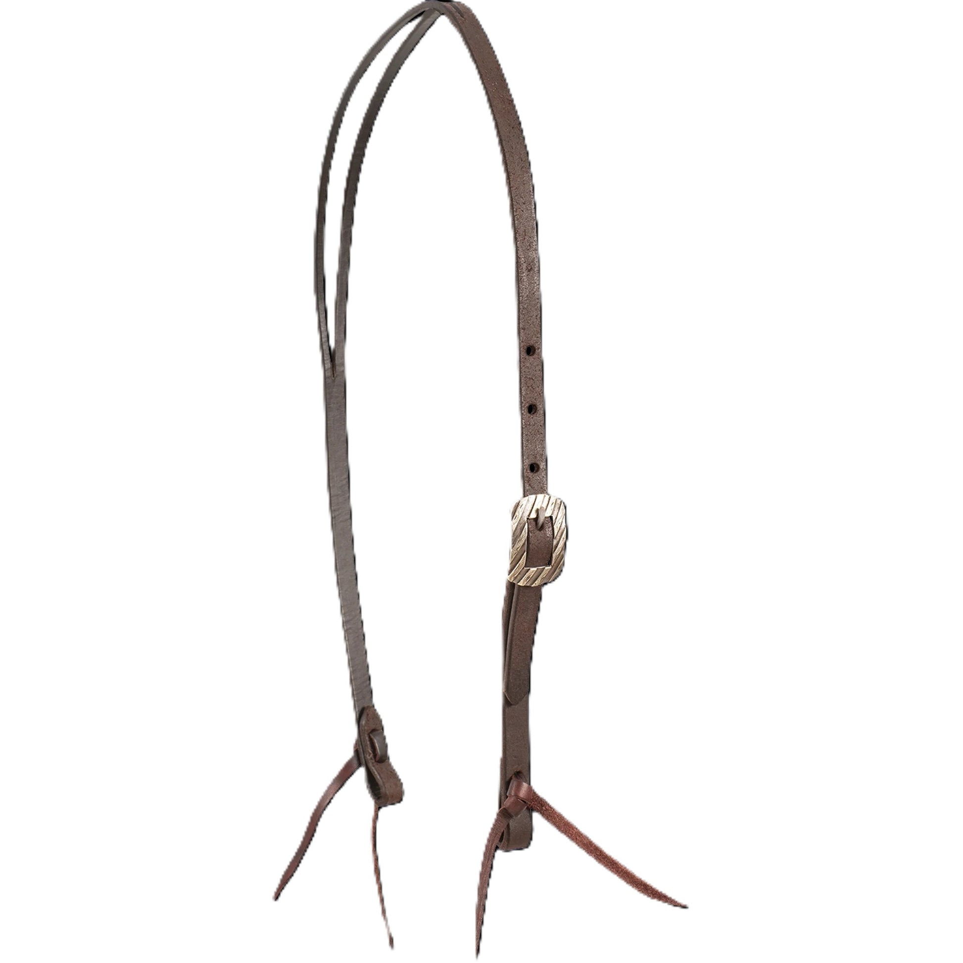 Martin Saddlery 5/8" Split Ear Headstall with Bandera Buckle and Latigo Ties