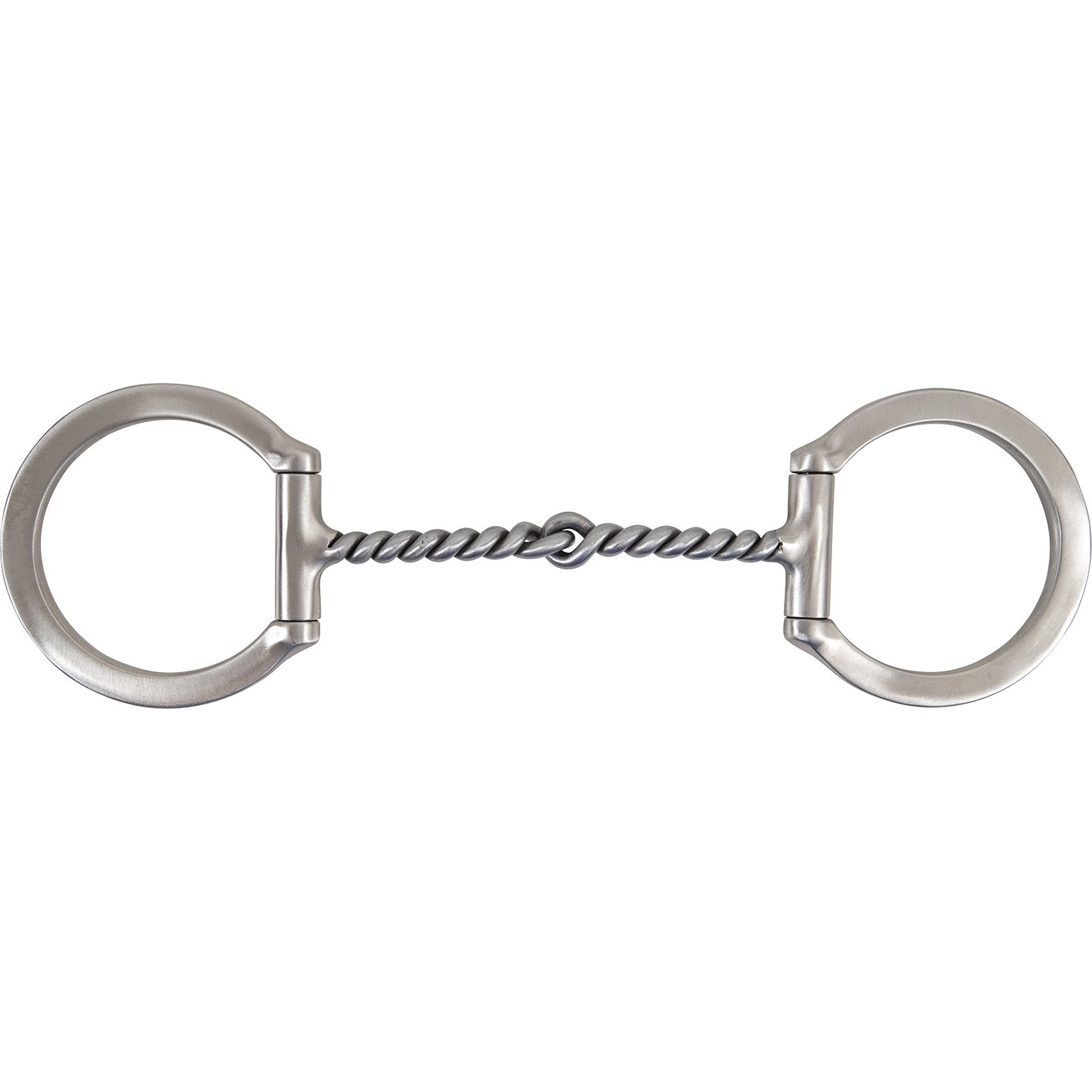 Classic Equine Twisted Wire D Ring Snaffle Bit
