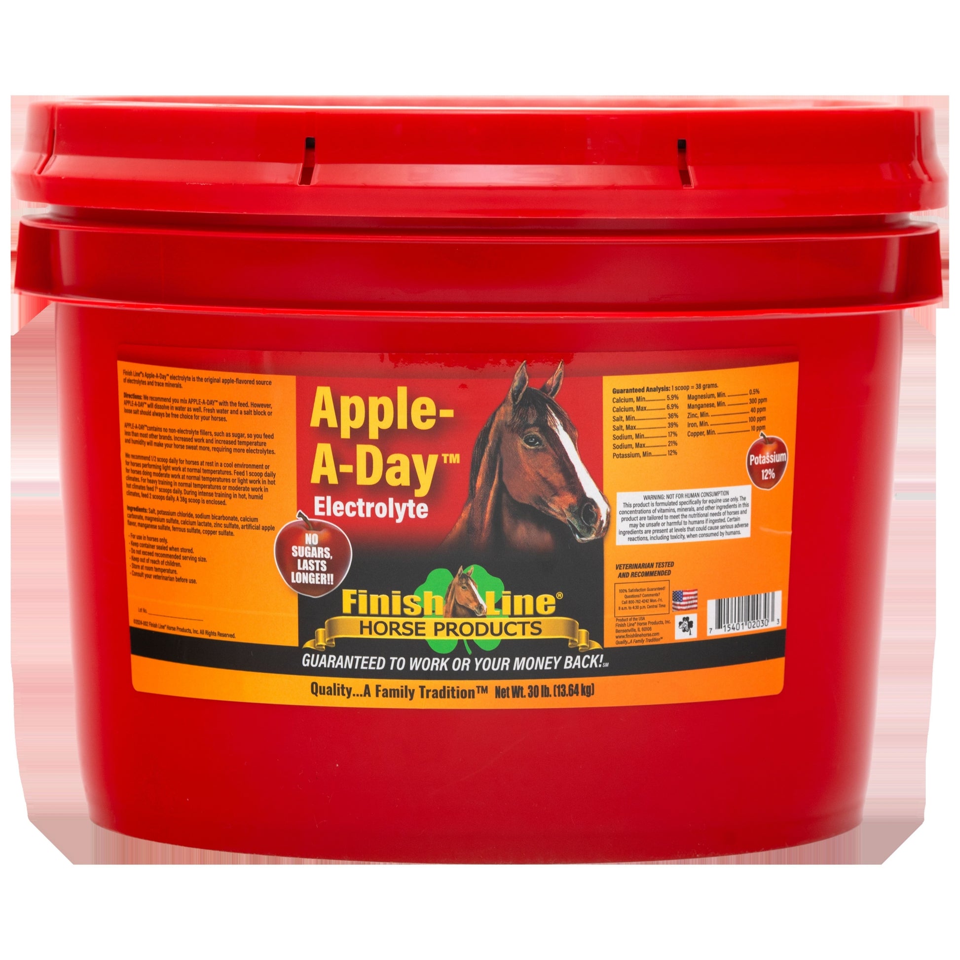 Finish Line Apple Electrolytes Supplement