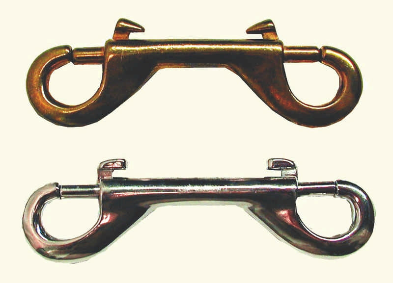 Double End Snap-Nickel Plated-4.75"