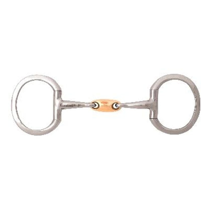 Korsteel Copper Oval Link Eggbutt Snaffle Bit
