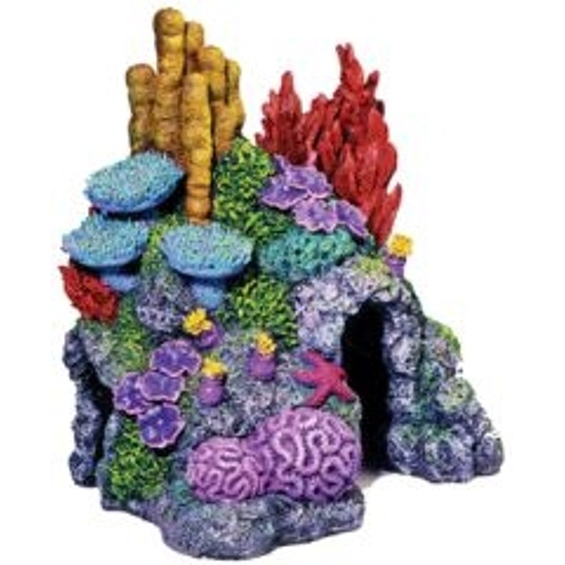 Small Sea Coral Hide-Away Aquarium Ornament