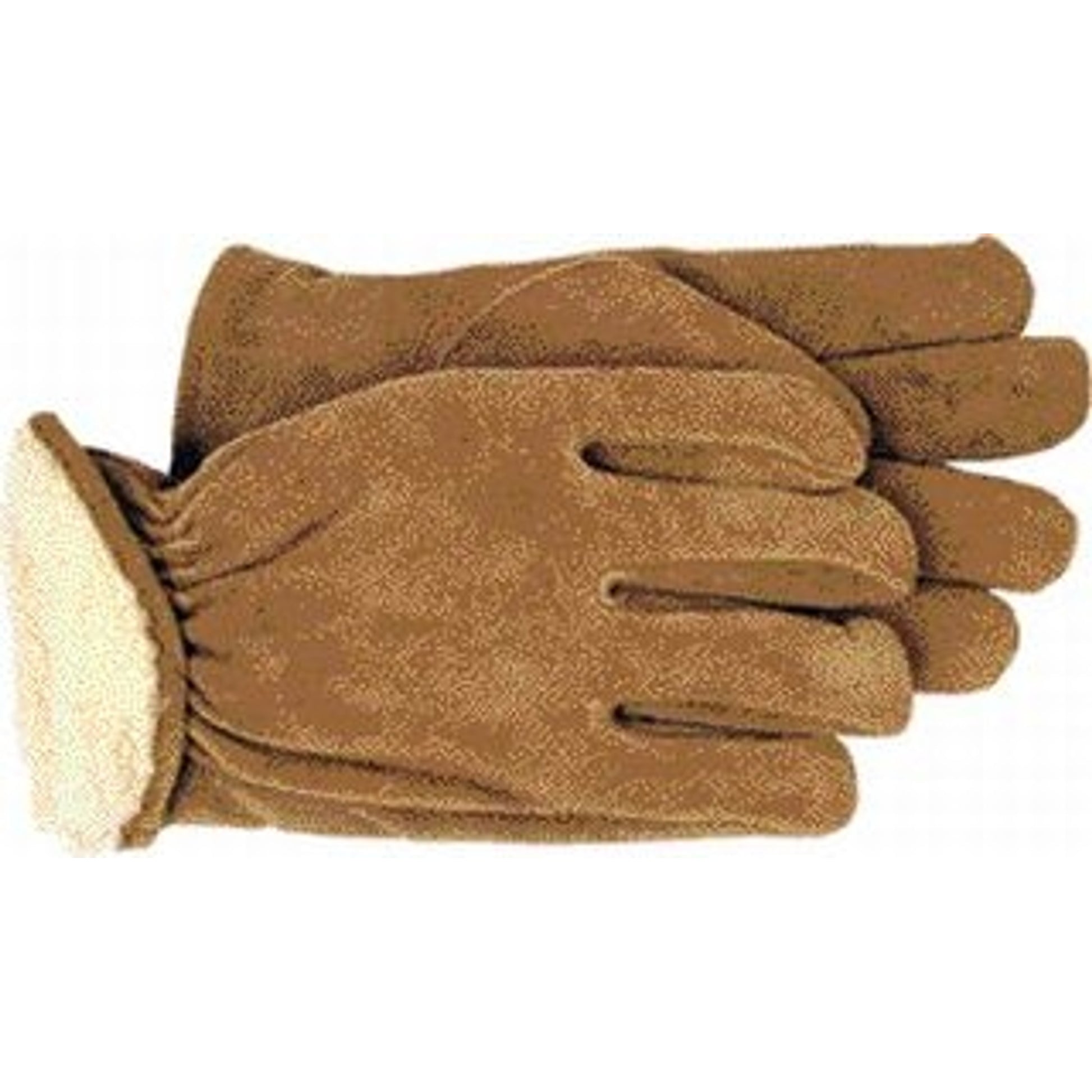 Pile Lined Split Leather Work Gloves