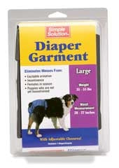 Simple Solution Dog Diaper Garment