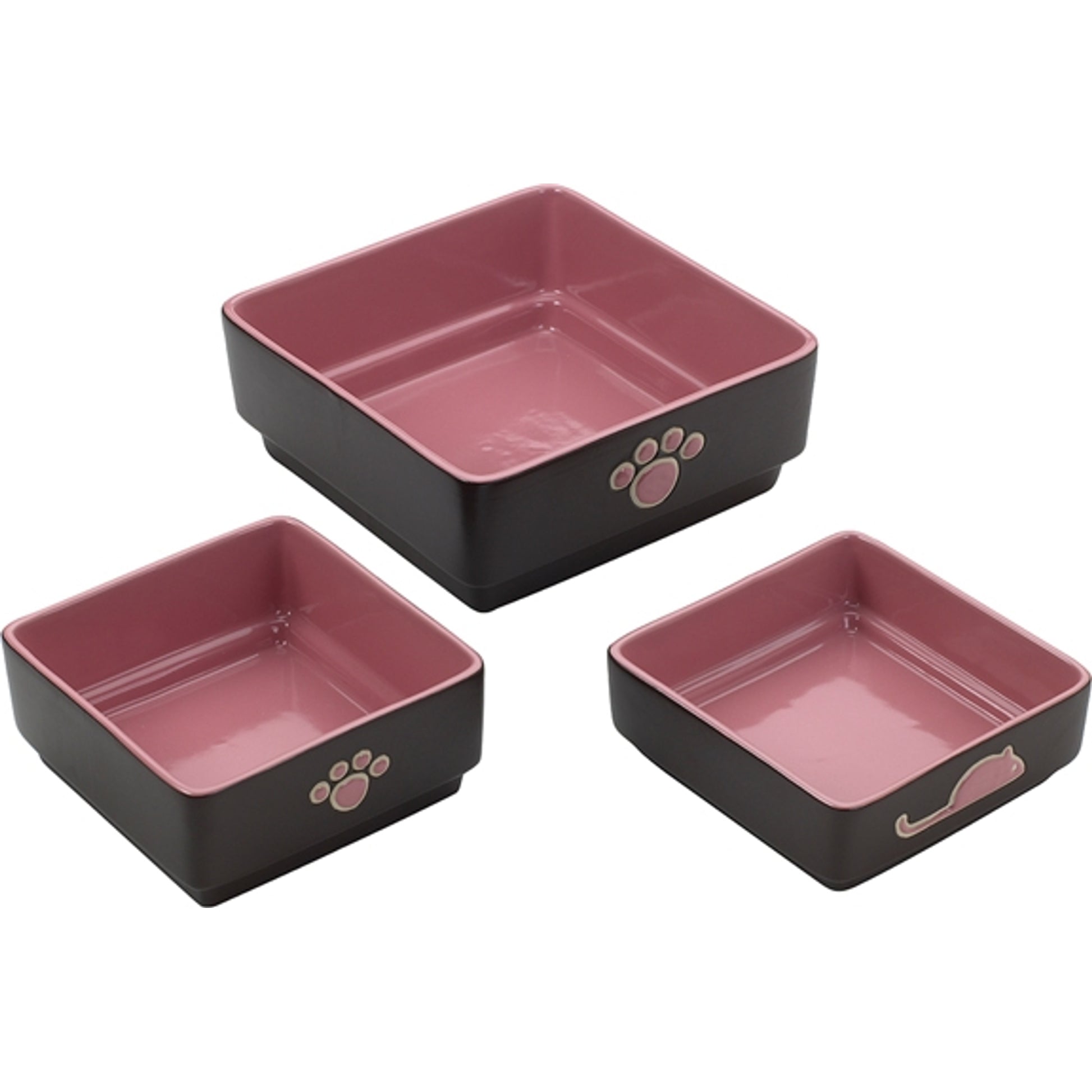 Four Square Dog Dish
