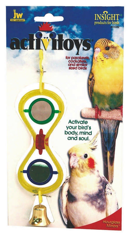 Hour Glass Toy For Birds