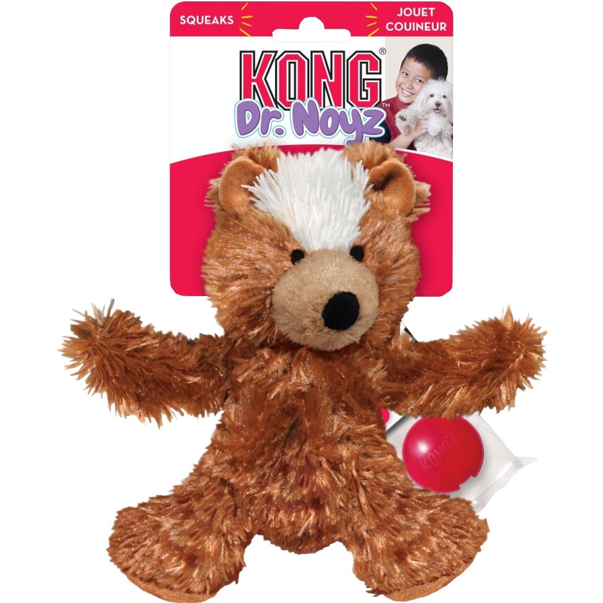 KONG Dr. Noyz Bear Toy For Dogs