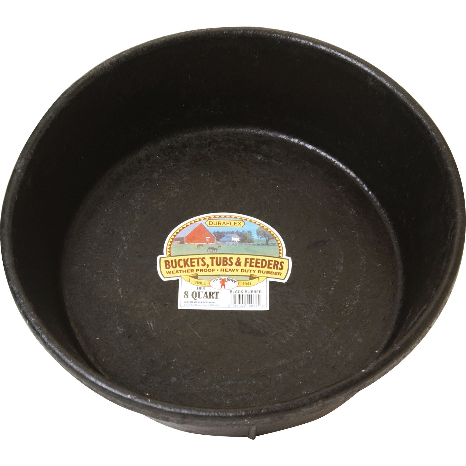 Little Giant Rubber Feed Pan