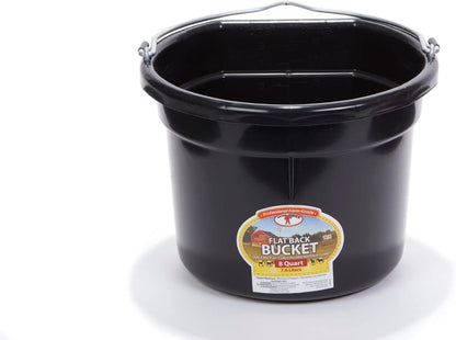 Little Giant Flat Back Plastic Bucket