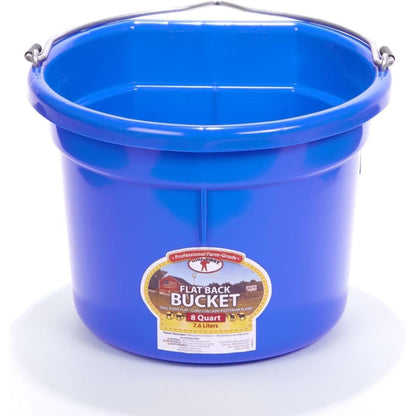 Little Giant Flat Back Plastic Bucket