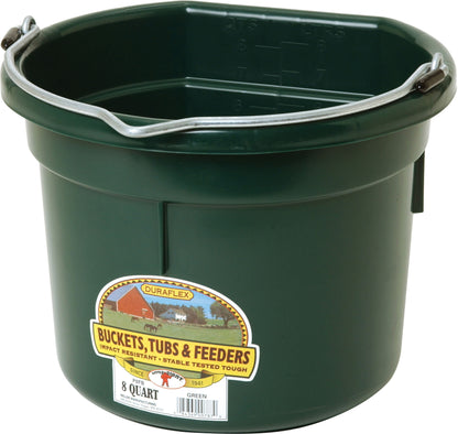 Little Giant Flat Back Plastic Bucket
