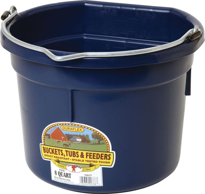 Little Giant Flat Back Plastic Bucket