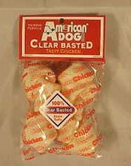 American Dog Clear-Basted Bone Treat For Dogs