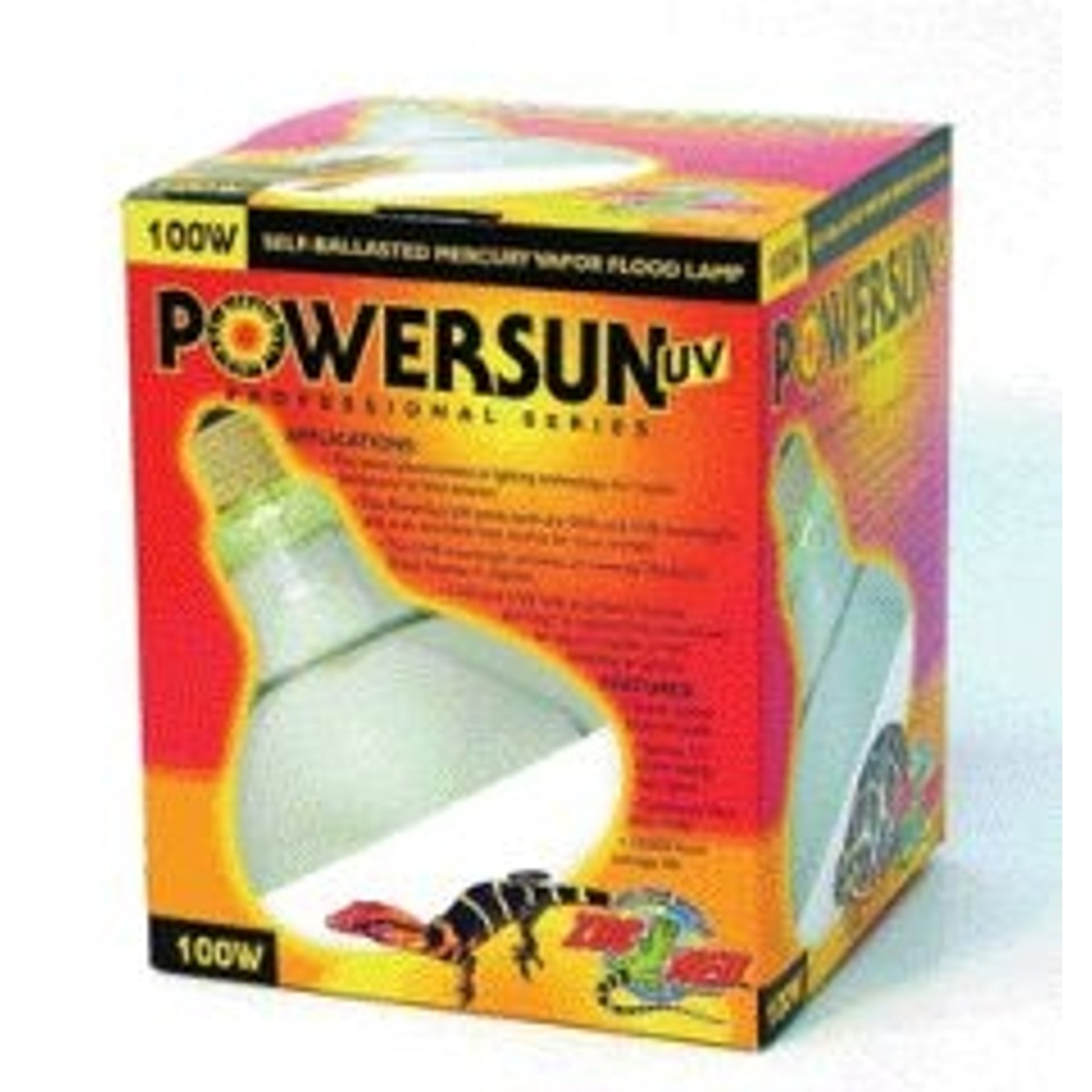 Power Sun UV Flood Lamp For Reptiles