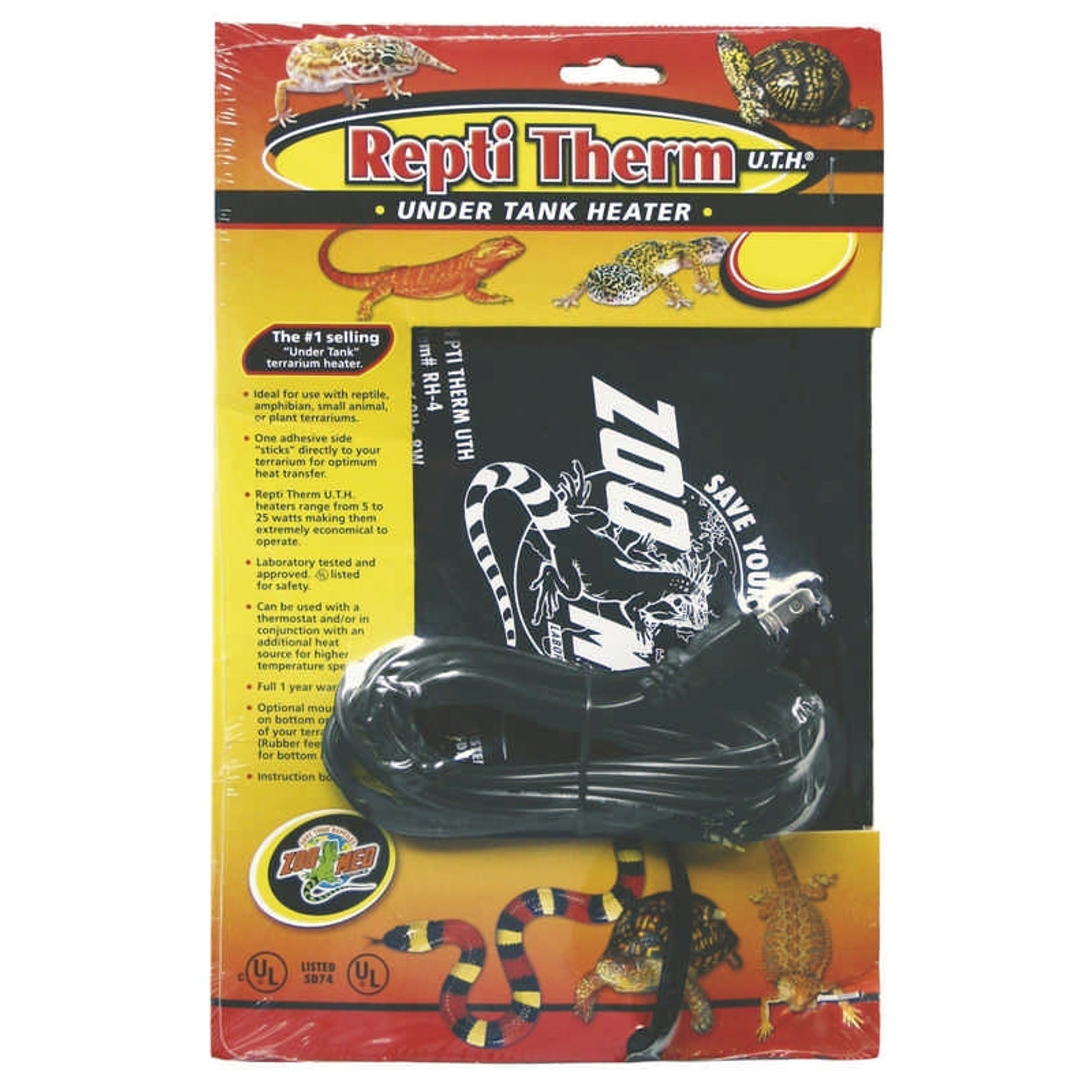 Reptitherm Uth Under Tank Heater For Reptiles