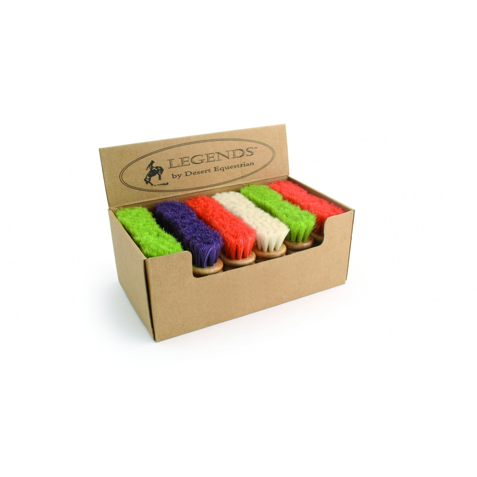 Legends Seasons Peanut-Shaped Face Brush 12Pc Display