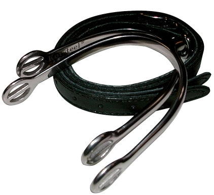 Korsteel Pow Tom Thumb Spurs With Straps