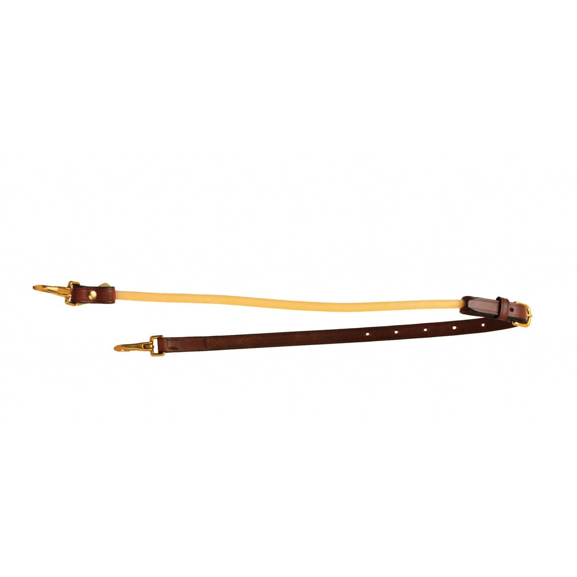 Tory Leather Adjustable Leather & Latex Tubing Side Reins