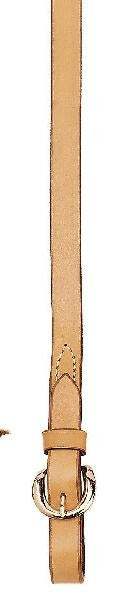 Tory Leather Single Ply Rein - Buckle Bit End