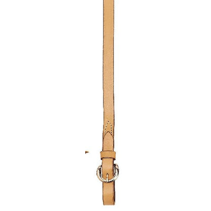 Tory Leather Single Ply Rein - Buckle Bit End