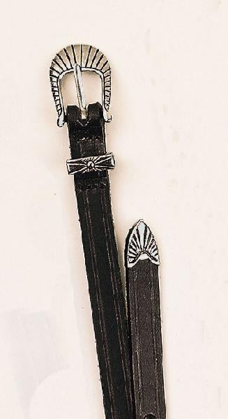 Tory Leather Spur Strap with Antique Buckle