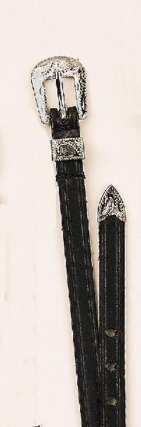 Tory Leather Spur Strap with Engraved Buckle
