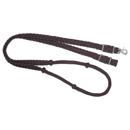 Tough1 Knotted Cord Roping Reins