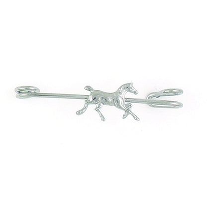 Finishing Touch Trotting Horse Stock Pin
