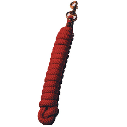 Braided Poly 8' Lead with Solid Brass Snap