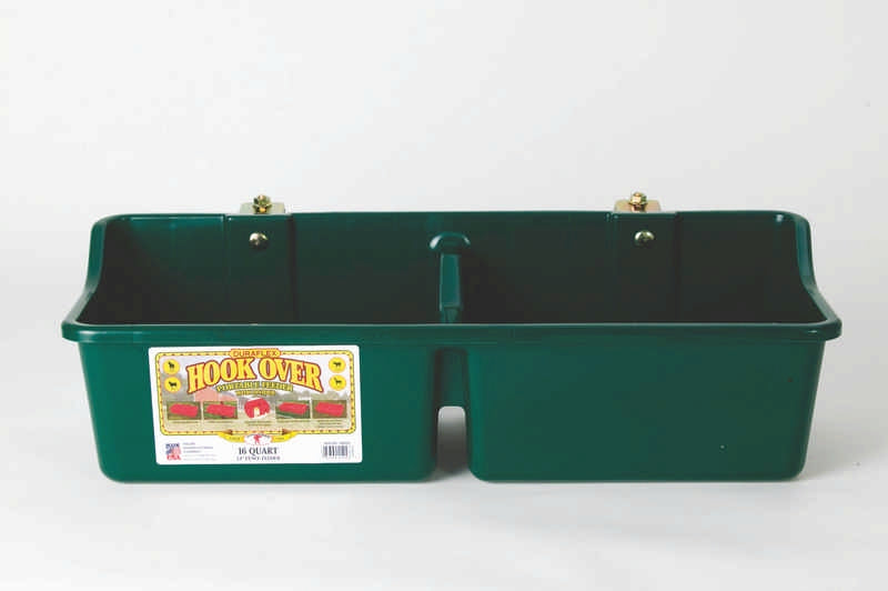 Hookover Feeder With Divider For Livestock