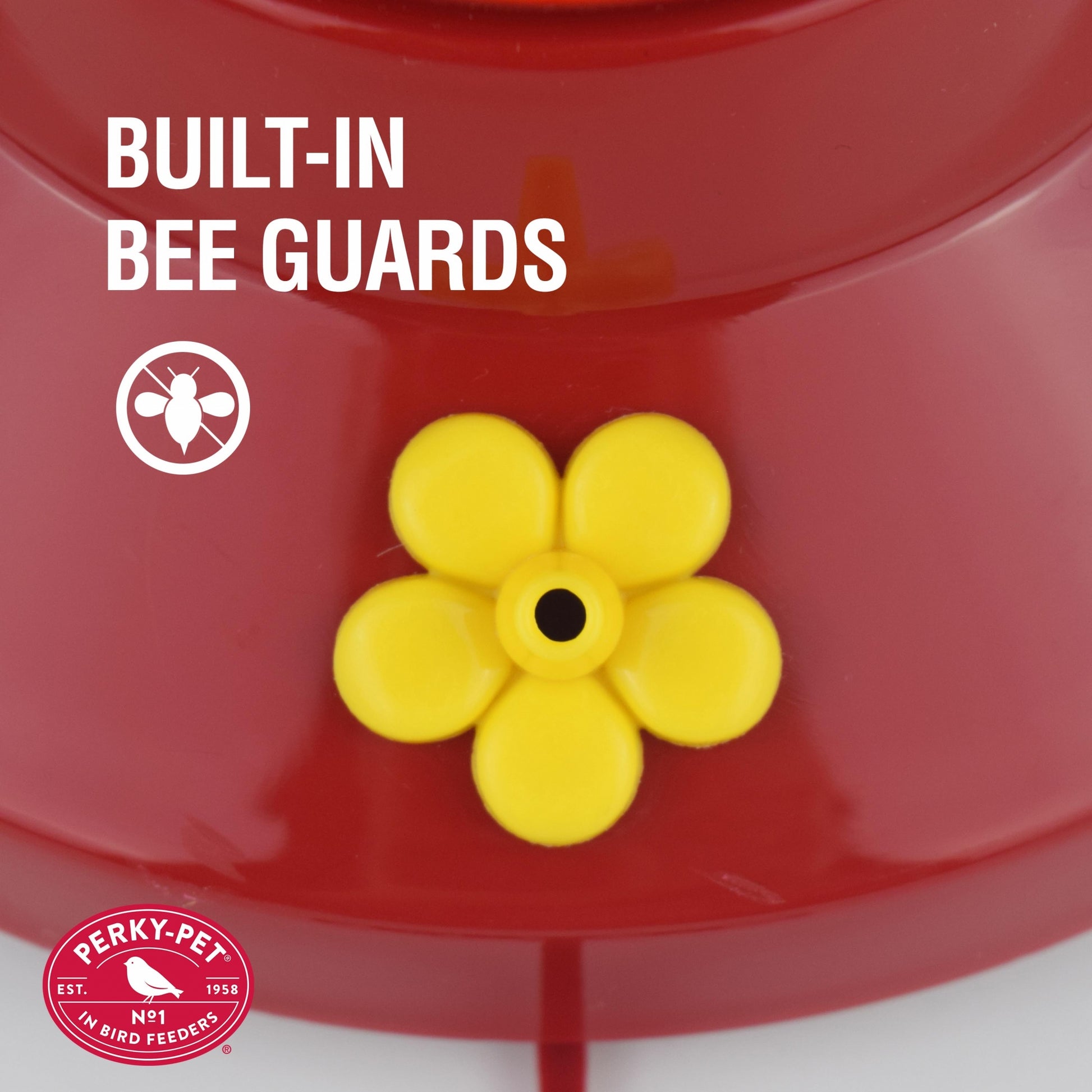 Perky-Pet Pinch Waist Glass Hummingbird Feeder