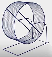Hamster/Gerbil Wire Wheel