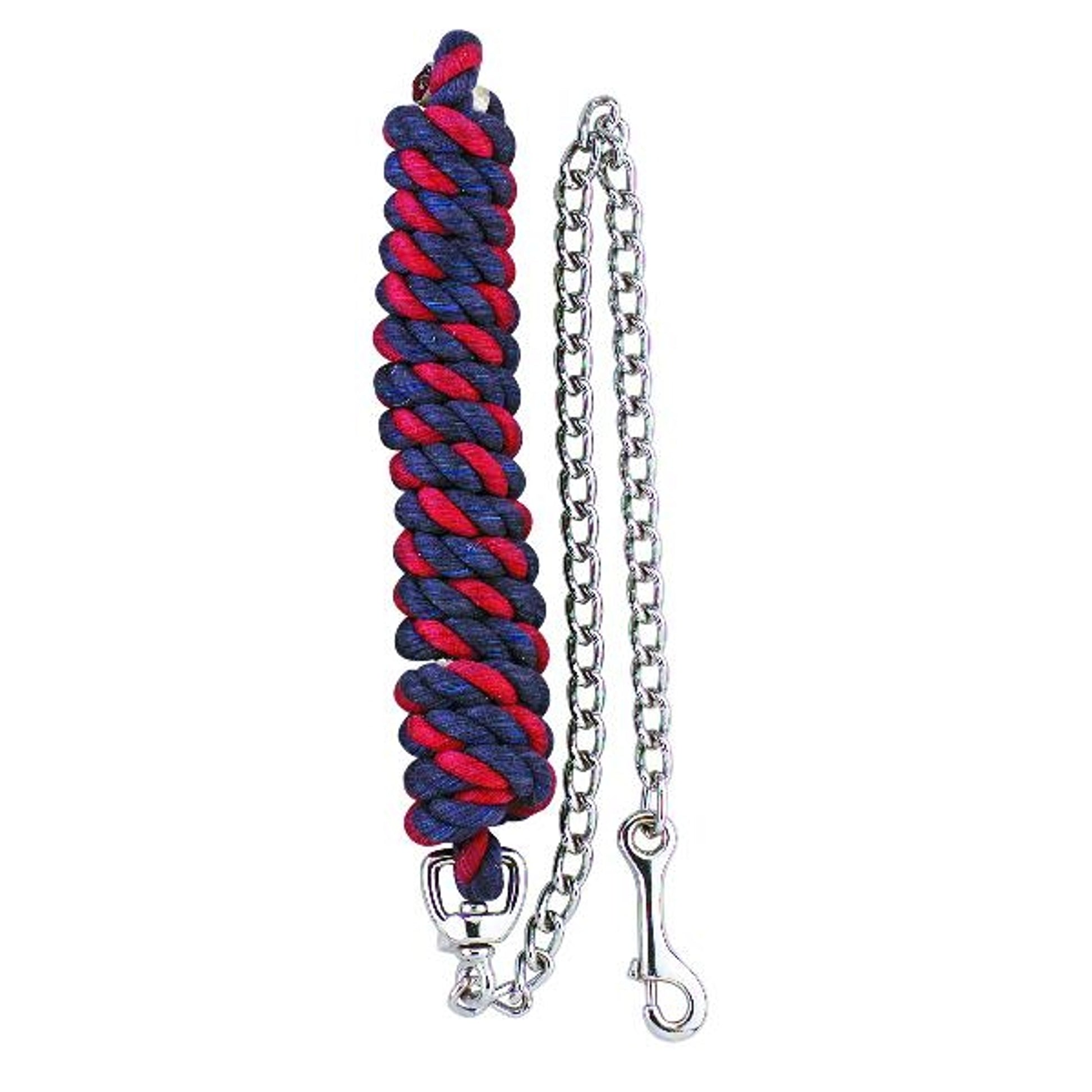 Perri's 1/2" x 6' Cotton Lead with Chain