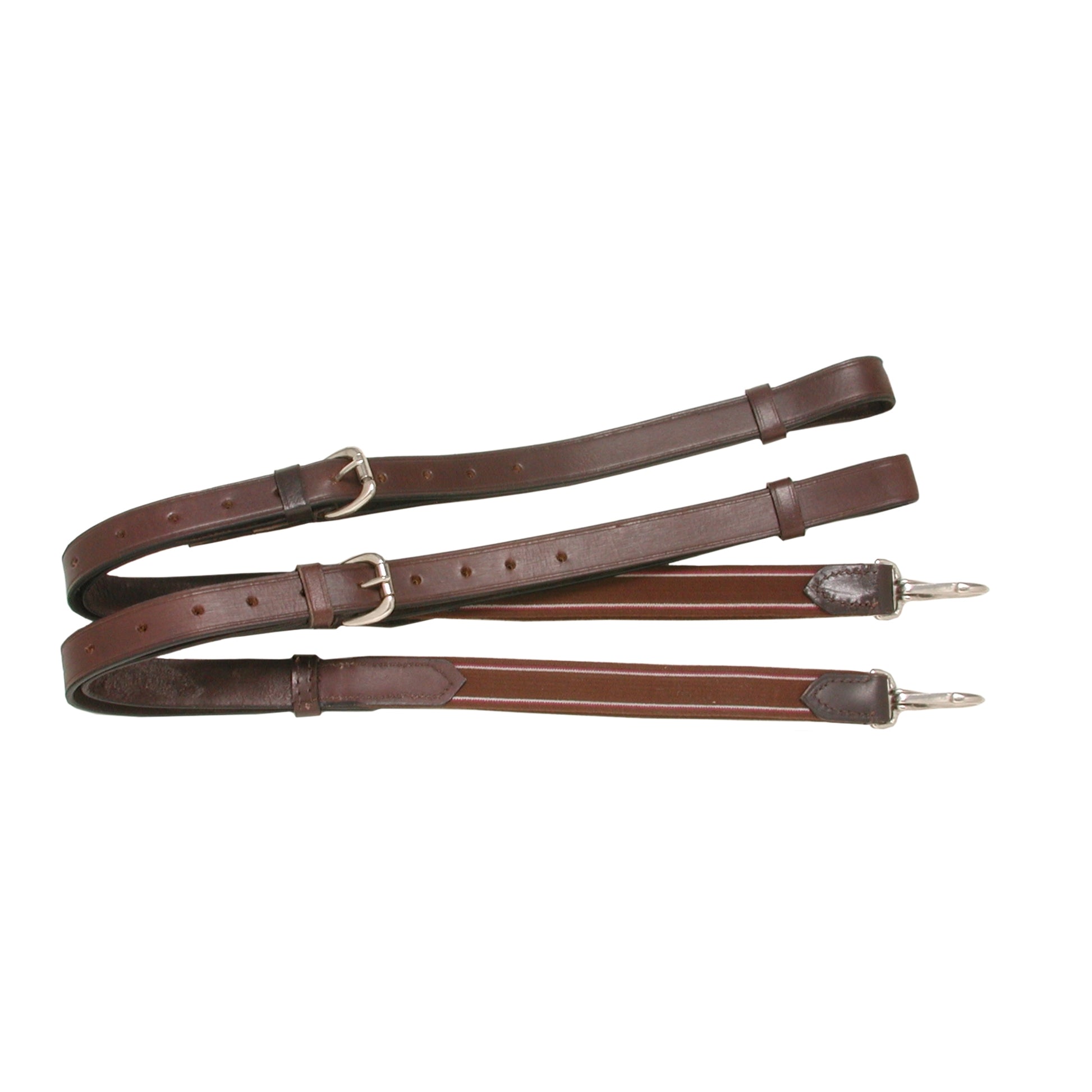 Performers 1st Choice Leather with Elastic End Side Reins