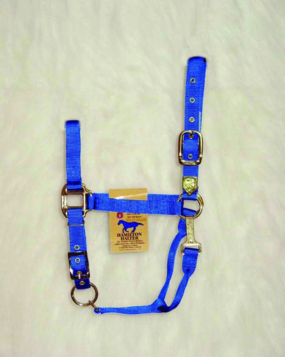 Hamilton Nylon Adjustable Halter with Snap