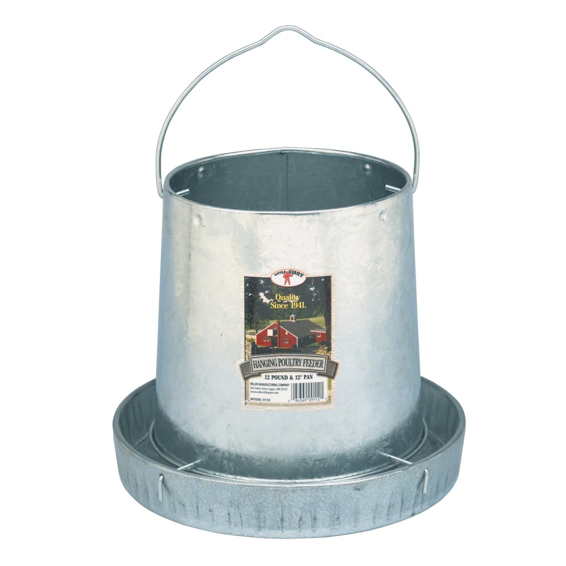 Little Giant Hanging Metal Poultry Feeder