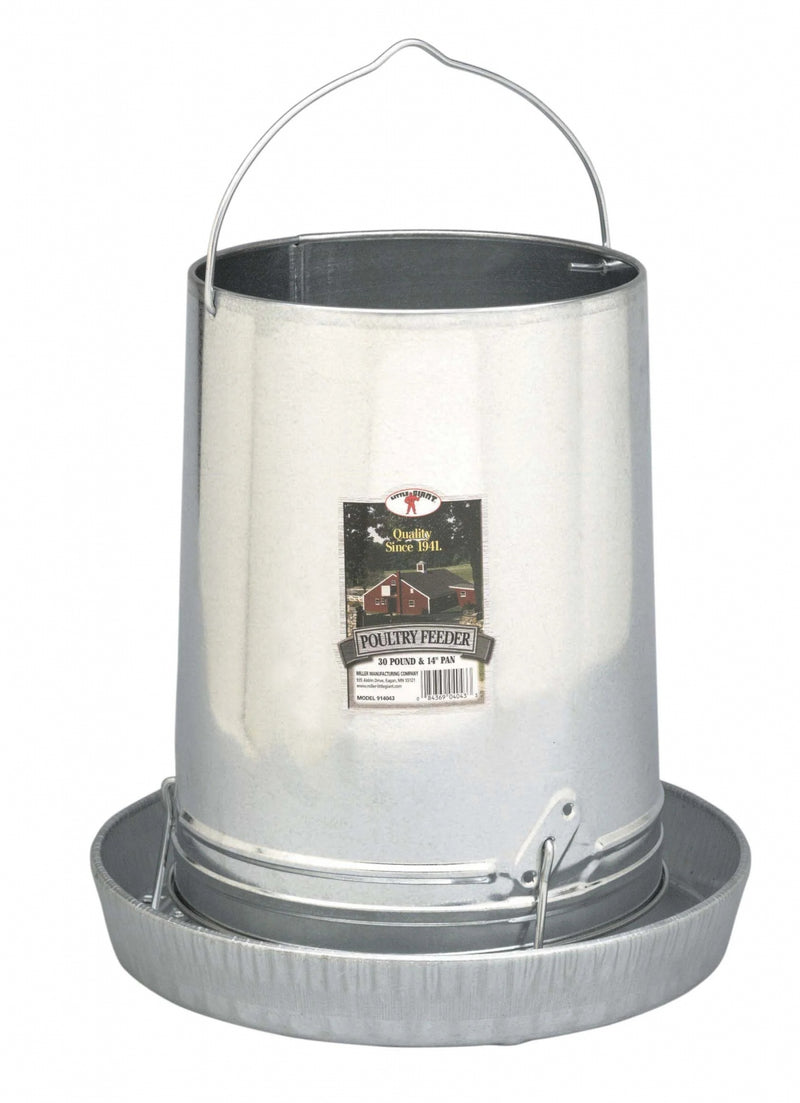 Little Giant Hanging Metal Poultry Feeder