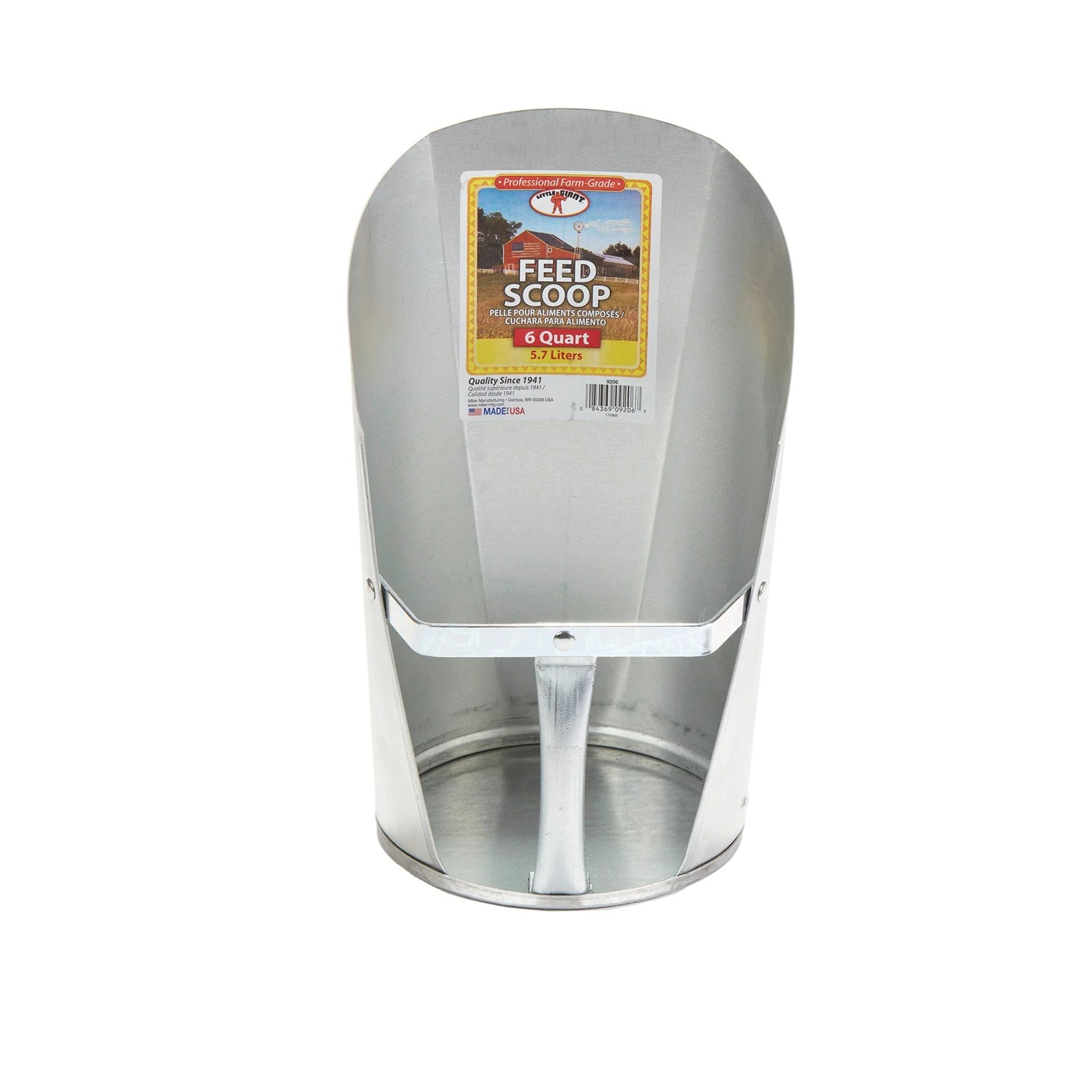 Little Giant Galvanized Feed Scoop