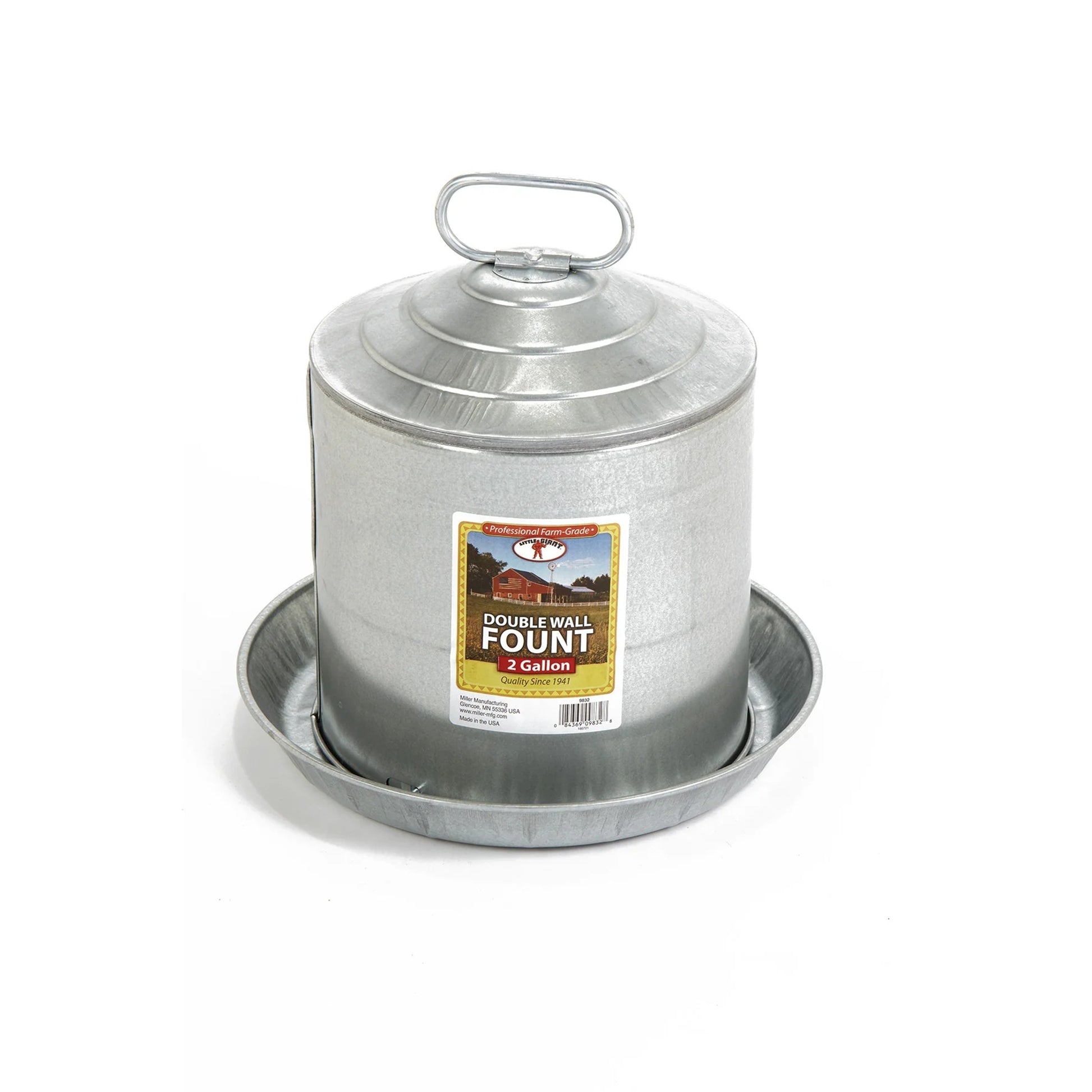 Little Giant Double Wall Poultry Fount