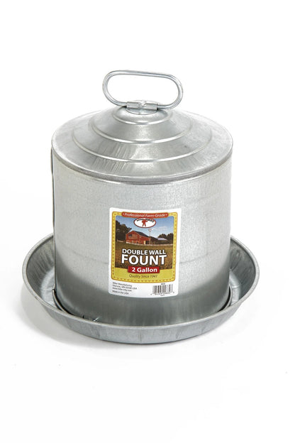 Little Giant Double Wall Poultry Fount