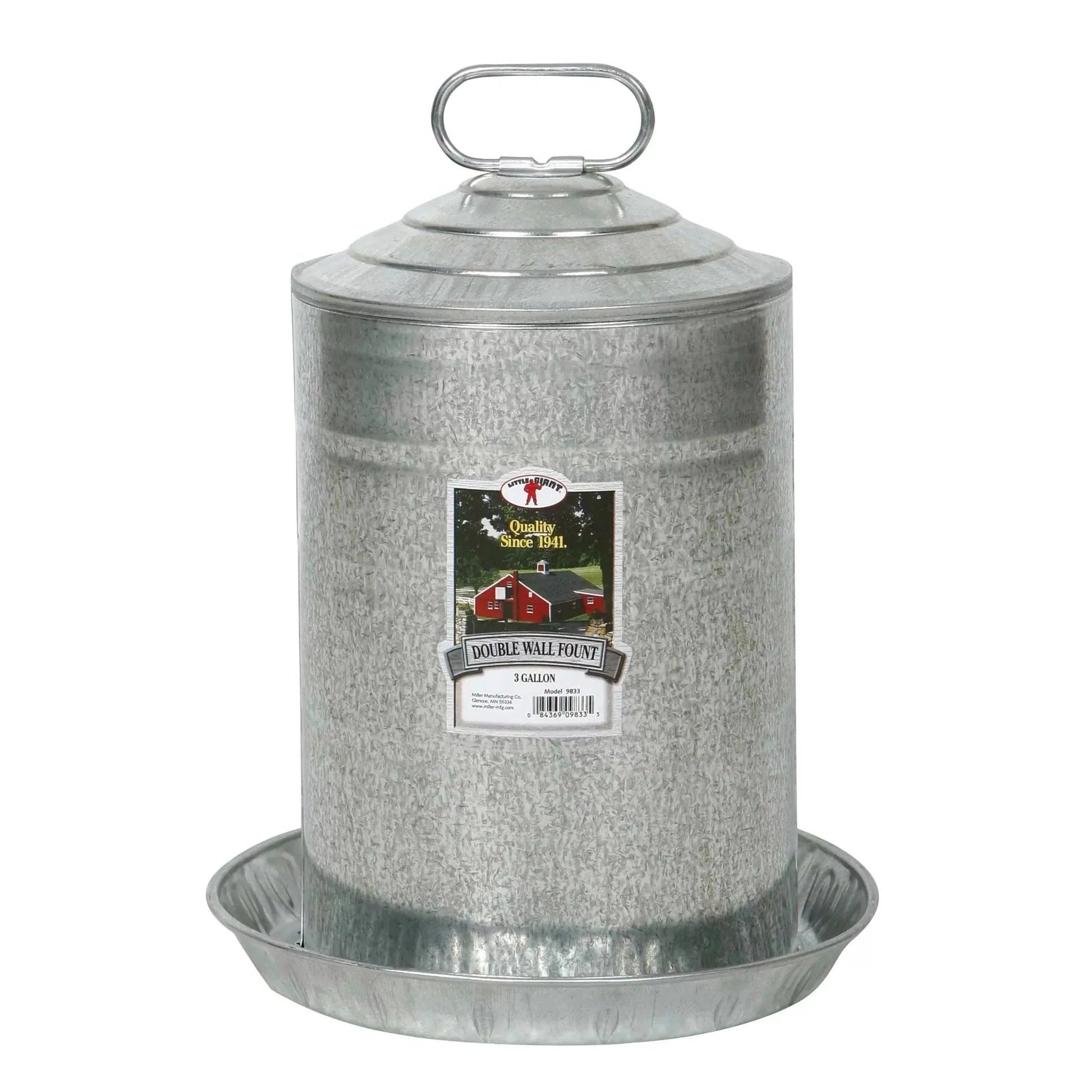 Little Giant Double Wall Poultry Fount